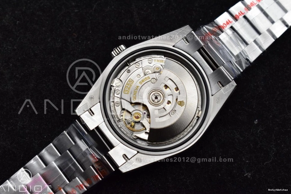 Trendsetting On 703 Weighted GMF Dial Steel 904L 40 Tungsten Blue A3255 V Markers DayDate President Bracelet Roman 1120